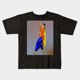 Punjabi Giddah Kids T-Shirt